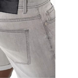 กางเกงยีนส์ขาสั้นระบายอากาศสำหรับผู้ชายกางเกงยีนส์ขาสั้นมีกระเป๋าทั้งสองข้าง - Product Image 2