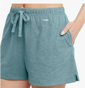 Short en jersey léger de style décontracté pour femmes Originals Tri-Blend avec poches mi-taille séchage rapide respirant - Product Image 6