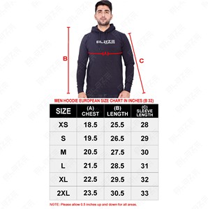 Sudaderas con capucha negras en blanco 380 ~ 500 Gsm Sudadera con capucha ponderada Jersey de gran tamaño Hombro caído Sudaderas con capucha de peso pesado - Product Image 6