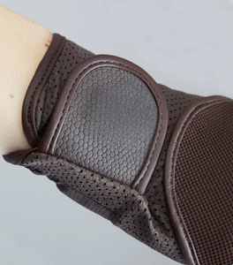 Gants d'équitation professionnels en cuir d'hiver ultra respirants, vente en gros, logo personnalisé, gants d'entraînement et de compétition - Product Image 6