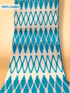 Premium Traditional Kente Jacquard Woven Fabric 100 Percent Cotton Ethnic Design Kente Material for Fashion and Traditional Wear - Product Image 4