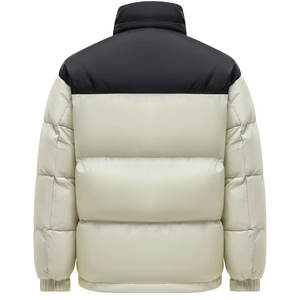 Nouvelle conception 2026 – Doudoune d'hiver pour homme en duvet de canard blanc, style décontracté et sportif, avec blocs de couleur et capuche noire - Product Image 3
