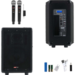 Altavoz Portátil con Caja de Madera Lastvoice LPS-08MA de 8 Pulgadas - 450W - Product Image 2