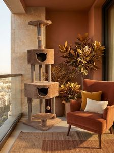 Luxury Modern Multi-Level Cat Tree Tower Premium Jute <b>Scratching</b> <b>Post</b> for All Cats - Product Image 2