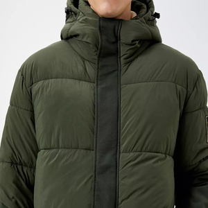 Chaqueta acolchada de alta calidad con precio al por mayor/Chaqueta larga ligera personalizada para hombre - Product Image 4