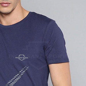 Camiseta de algodón y poliéster para hombre, camisa con Logo de tu marca, OEM, personalizada, para adulto - Product Image 5