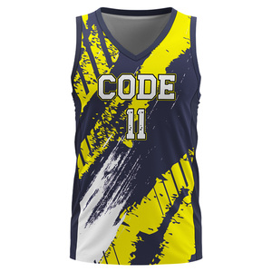 Camiseta de Baloncesto Personalizable con Panel de Malla, Ventilación Extra, Antibacteriana, 100% Poliéster, Estilo Retro para Cancha Urbana - Product Image 4