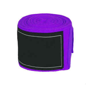 Premium Purple <b>Elastic</b> Hand Wraps with Hook and Loop Closure Professional Wrist Support <b>Bandages</b> for Athletic Training - Product Image 2