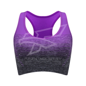 Soutien-gorge de sport compressé respirant de qualité supérieure pour femmes pour dames soutien-gorge de sport avec logo sur mesure - Product Image 3