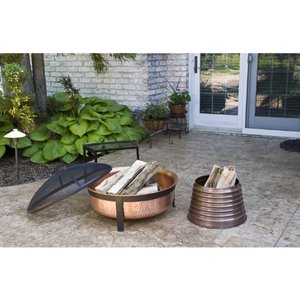 Brasero de Gas Natural de Cobre Moderno, Diseño Portátil, Hecho a Mano por Artesanos, para Eventos Nocturnos en el Patio Trasero y Precios al por Mayor de hasta 9999 BTU - Product Image 2