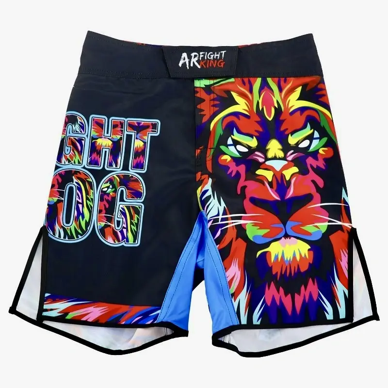 Pantaloncini da boxe di alta qualità da uomo MMA Cross Training pantaloncini da boxe da combattimento Muay Thai Boxing pantaloncini da ginnastica pantaloncini da boxe classici