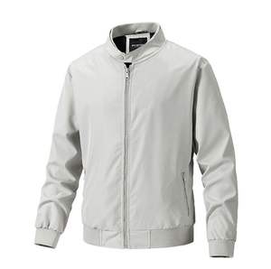 Chaqueta Bomber Clásica de Lona con Capucha, Secado Rápido, Ligera, Ajuste Cómodo, Estilo Urbano, Sensación Suave, Unisex, Estilo de Vida Activo - Product Image 2