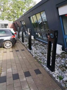 Chargeur de voiture électrique AC EVSE 22 kW monté au sol, type 2, triphasé, OCPP 1.6, avec conception de logo <span class=keywords><strong>gratuite</strong></span> - Product Image 5