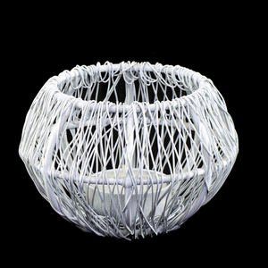 Bougeoir en fil de fer or Rose, 2 pièces - Product Image 2