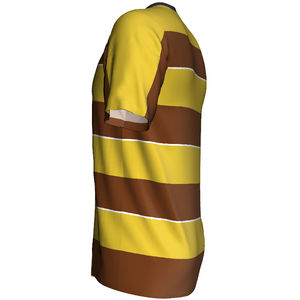 Camiseta de Fútbol Unisex de Primera Calidad, 100% Poliéster, Ligera, de Secado Rápido, Antibacteriana, Transpirable, con Impresión de Logotipo Personalizado - Product Image 3