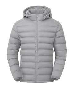 Blouson matelassé à capuche pour homme 2025 – Manteau urbain style Hip Hop décodé, coupe-vent, réversible et respirant - Product Image 4