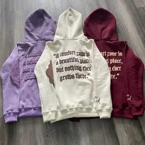 เสื้อโค้ทซิป Y2K คุณภาพสูงสำหรับฤดูหนาว แขนยาว ลายเรียบ สไตล์ฮิปฮอป สตรีทแวร์ เสื้อคลุมขนแกะ ผลิตแบบ ODM - Product Image 4