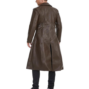 Vêtements d'hiver en gros, manteau en cuir de haute qualité, best-seller, prix bas, manteau en cuir léger pour homme - Product Image 4