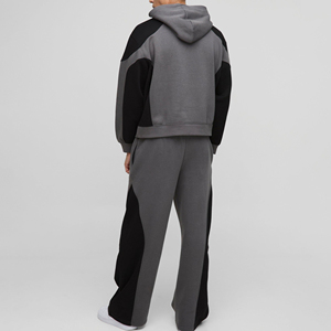 Vente chaude sur mesure coupe ample survêtement lourd broderie personnalisée Logo Streetwear survêtements respirants - Product Image 5