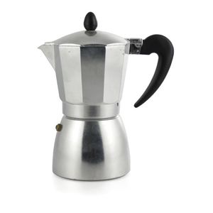 Set Macchina per Caffè Espresso SChef 6 Tazze, Stile Italiano Moderno, Materiali in Alluminio Argento, Ceramica, Vetro e Plastica, Moka - Product Image 1