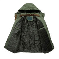 Nouvelle Parka Longue Capuche Homme Sur Mesure, Robuste et Épaisse, Tissu Haute Qualité, Idéale Extérieur, Affaires, Ski, Randonnée