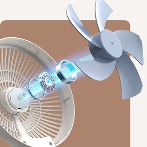Ventilador de Mano Recargable por USB, Ventilador Eléctrico Plegable para el Hogar, Ventilador Personal con Alta Velocidad de Viento - Product Image 5