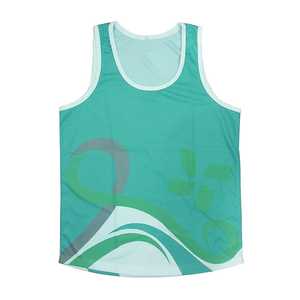 Léger respirant écologique grande taille Sublimation débardeur hommes Gym Fitness Sports de plein air entraînement séchage rapide humidité - Product Image 2