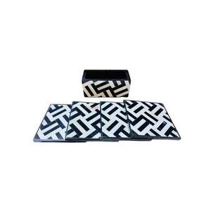Juego de posavasos con incrustaciones de hueso clásico, suministros al por mayor hechos en India para el hogar, Hotel, restaurante, posavasos decorativos, alfombrillas y almohadillas - Product Image 3