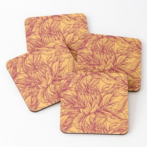 Hot Selling Waterproof Soft Non-slip Wood Coasters Cup Pad Mat for Tabletop Protection Custom <b>Wooden</b> Coasters for Wholesale - Product Image 5