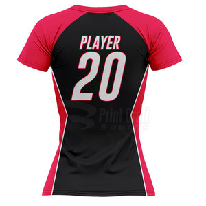 Ropa Deportiva y para Actividades al Aire Libre, Camisetas de Softbol con Cuello Redondo, Material Duradero, Camisetas de Softbol con Cuello Redondo para Mujer - Product Image 2