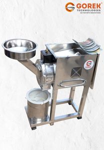 Nouvelle machine à moudre à double fonction fiable Gorek Technologies 2250W 3HP en acier inoxydable, mélangeur pour céréales, épices, légumineuses 20-25Kg/h - Product Image 2