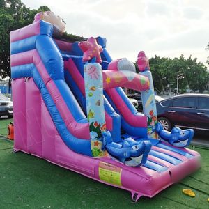 Scivolo Gonfiabile 4MX2M per Bambini Uso Commerciale per Parco e Giardino Castelli Gonfiabili per Giochi all'Aperto - Product Image 1