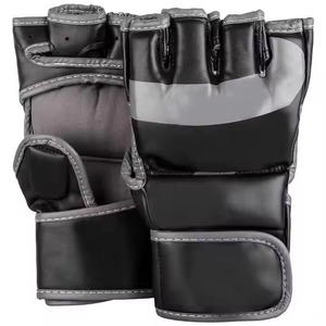 Private Label custom mma <b>gloves</b> High Quality <b>Lace</b> Up Easy to Wear Half Finger Men's MMA <b>Gloves</b> for Sale in Low Price - Product Image 6