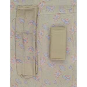 Festive Women's Unstitched Chanderi Silk Fancy Suit <b>Set</b> - Product Image 1