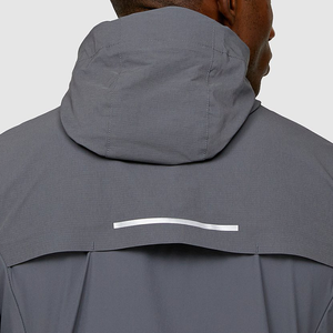 Custom Logo Polyester Zip up Set Men Reflective Tracksuits Streetwear Casual <b>Windbreaker</b> <b>Black</b> Tracksuit Mens - Product Image 6