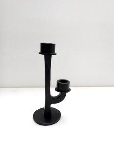 Contemporary Gold Aluminium <b>Taper</b> Candelabra Steel Metal Stand for Christmas Weddings Living Room Decor Wood <b>Candle</b> Holders - Product Image 5