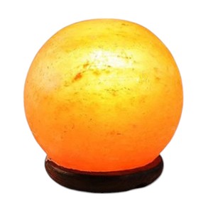 Lampe de sel d'ange sculptée en matériau organique rond moderne avec interrupteur à intensité variable au toucher réel, base sans BPA pour bureau, maison, Noël - Product Image 4