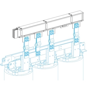 Unità di alimentazione Schneider Electric KTC5000EL71 per trasformatori a secco MV&HV tipo High-Icw 3L+N+PER Canalis KTC Rame 5000A - Product Image 1