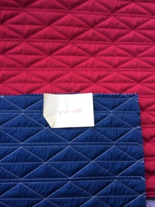 KSD 1017 Machine de courtepointe pour 2-5 couches de haute qualité 100% polyester motif brodé respectueux de l'environnement pour la maison hôtel - Product Image 5