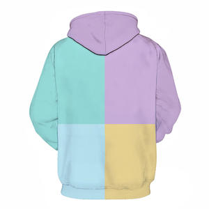 Sudadera CON CAPUCHA DE Anime con logotipo personalizado para hombre, chaqueta de moda con estampado 3D para hombre para la temporada de primavera, sudaderas con capucha de poliéster 100% - Product Image 3