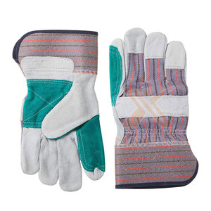 Premium Quality High Performance Sustainable Leather Working Gloves Waterproof Anti-Slip Fireproof Features Customizable Options - Product Image 1