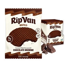 ริป แวน เวฟส์ ช็อกโกแลตบราวนี่ สโตรปวาฟเฟิล 1.16 ออนซ์ (แพ็ค 12 ชิ้น) - Product Image 4