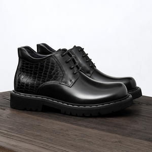 Zapatos Oxford de Cuero Vacuno de Primera Calidad con Tacón Acolchado y Diseño Antideslizante, Zapatos de Vestir para Caballeros - Product Image 3