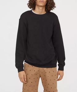 Sweat-shirts pour hommes, couleur unie, décontractés, à manches longues, en coton, coupe-vent, séchage rapide, respirants, vêtements de mode, commande en gros - Product Image 5