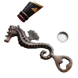 Brass biển ngựa thiết kế mở chai với Matte đánh bóng & đồng cổ ở giá rẻ kích thước tùy chỉnh mở chai rượu vang
