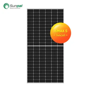 Paneles solares Sunpal Chinos Precio 535 540 545 550 555 W Wp Watts Mono Cristalino Painéis Solares Residenciais