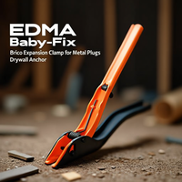 Abrazadera de Expansión EDMA Baby-Fix Brico para Anclajes de Metal en Paneles de Yeso