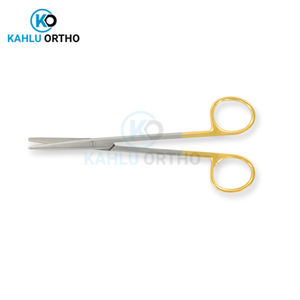 Mango dorado Buen proveedor Precio de fábrica Venta superior Tijeras quirúrgicas de acero inoxidable por KAHLU ORTHOPEDIC - Product Image 6