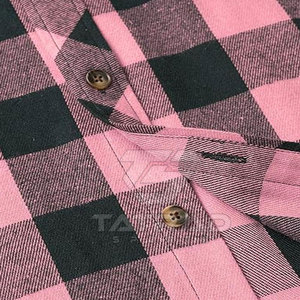 Chemises en flanelle pour hommes, vêtements décontractés, dernier design, couleurs personnalisées, 100% coton tissé, respirant, de haute qualité, écologique, automne - Product Image 6