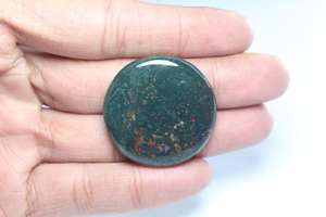 Quantité impressionnante pierre de sang pierre précieuse pierre de sang naturelle Cabochon pierre en vrac pour la fabrication de bijoux artisanat pierre de sang Wow gemmes - Product Image 2